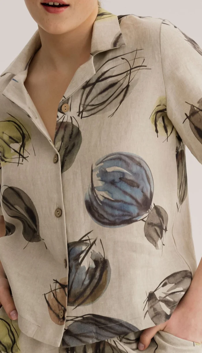 lniana koszula damska