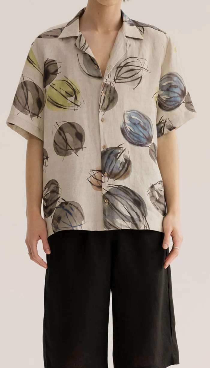 lniana koszula męska