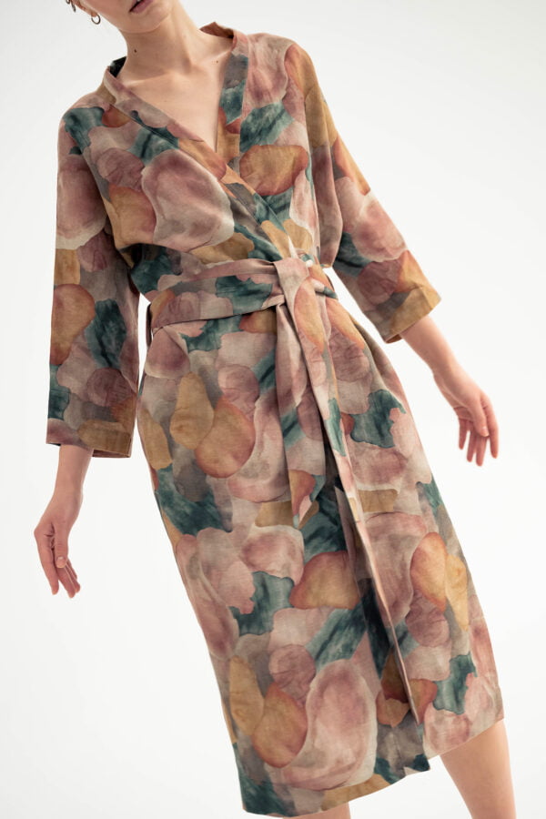 Linen Kimono Long