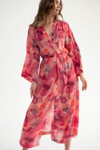 Różowe Kimono. Jak Prać Wiskozę