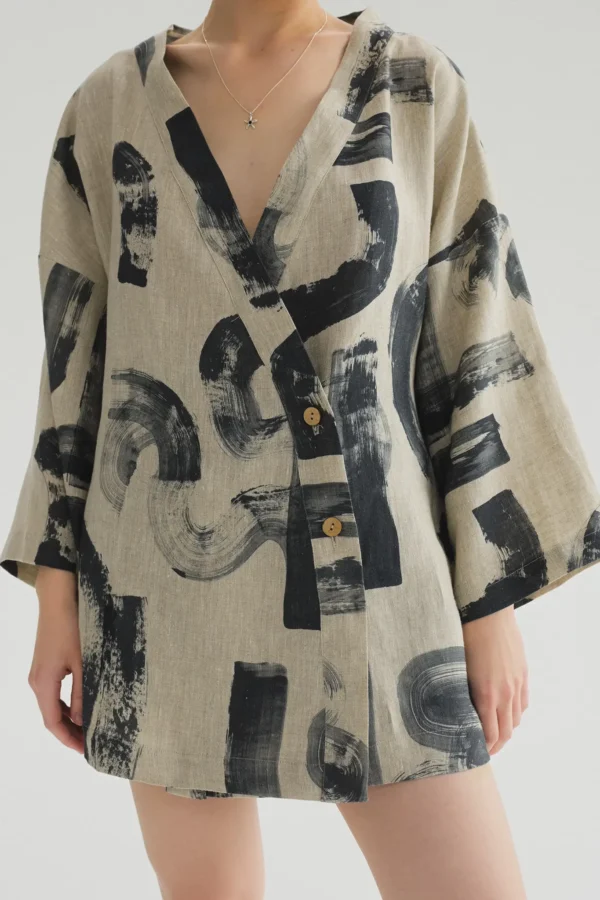 Kurtka Kimono Front