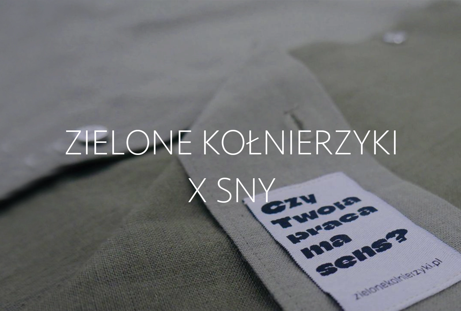 Zielone kołnierzyki x SNY