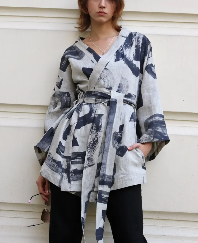 Kimono Damskie Na Co Dzień Kurtka Kimono