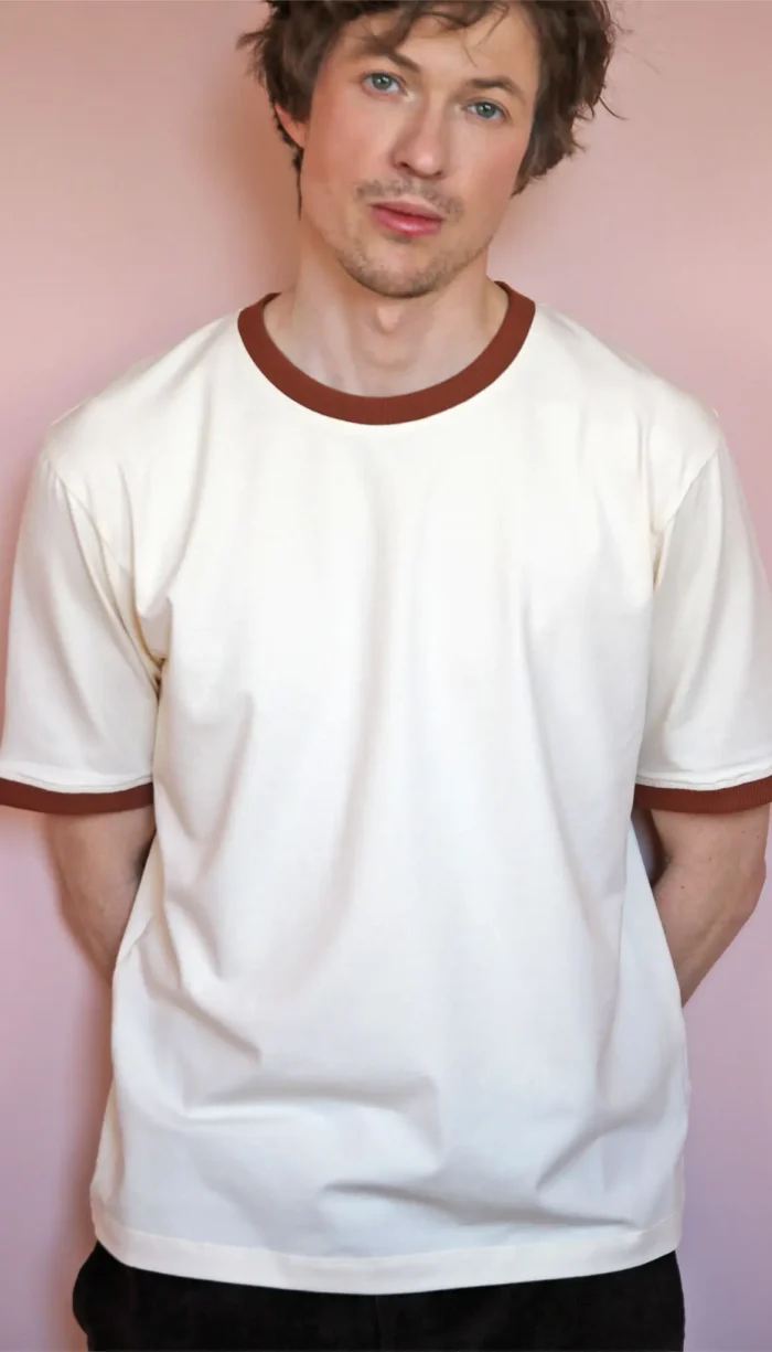 T shirt kremowy + Mocha