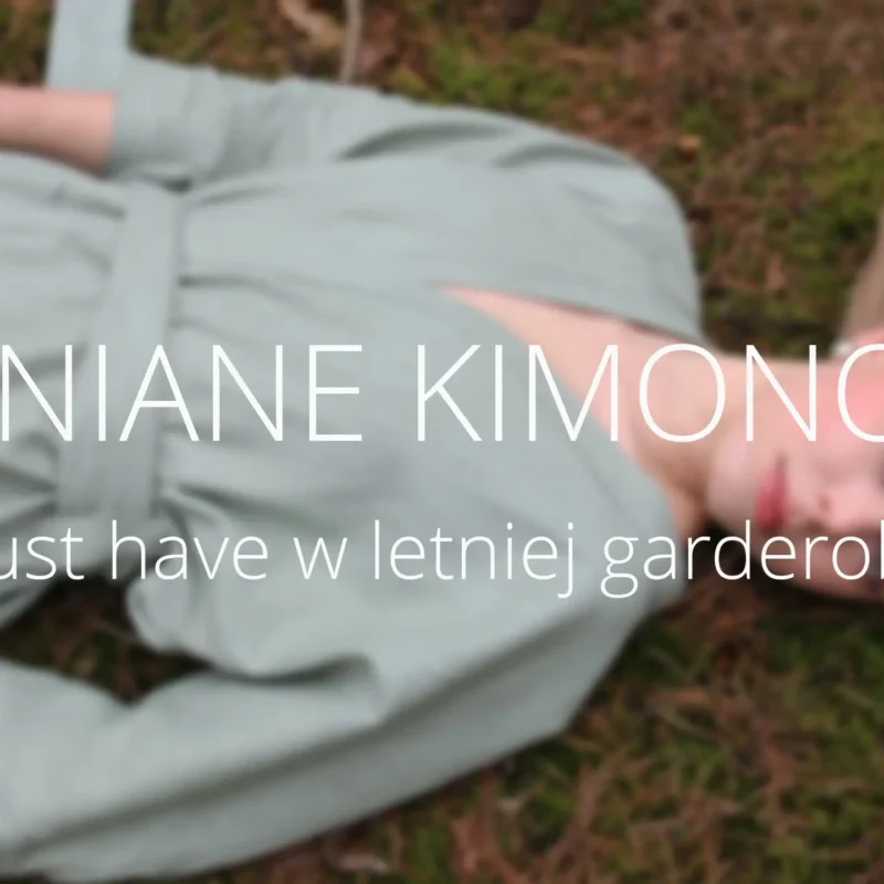 Lniane Kimono Na Lato