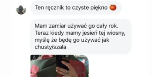 bambusowe ręczniki opinie - opinia z instagrama