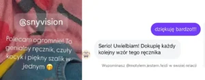 bambusowe ręczniki opinie - opinia z instagrama