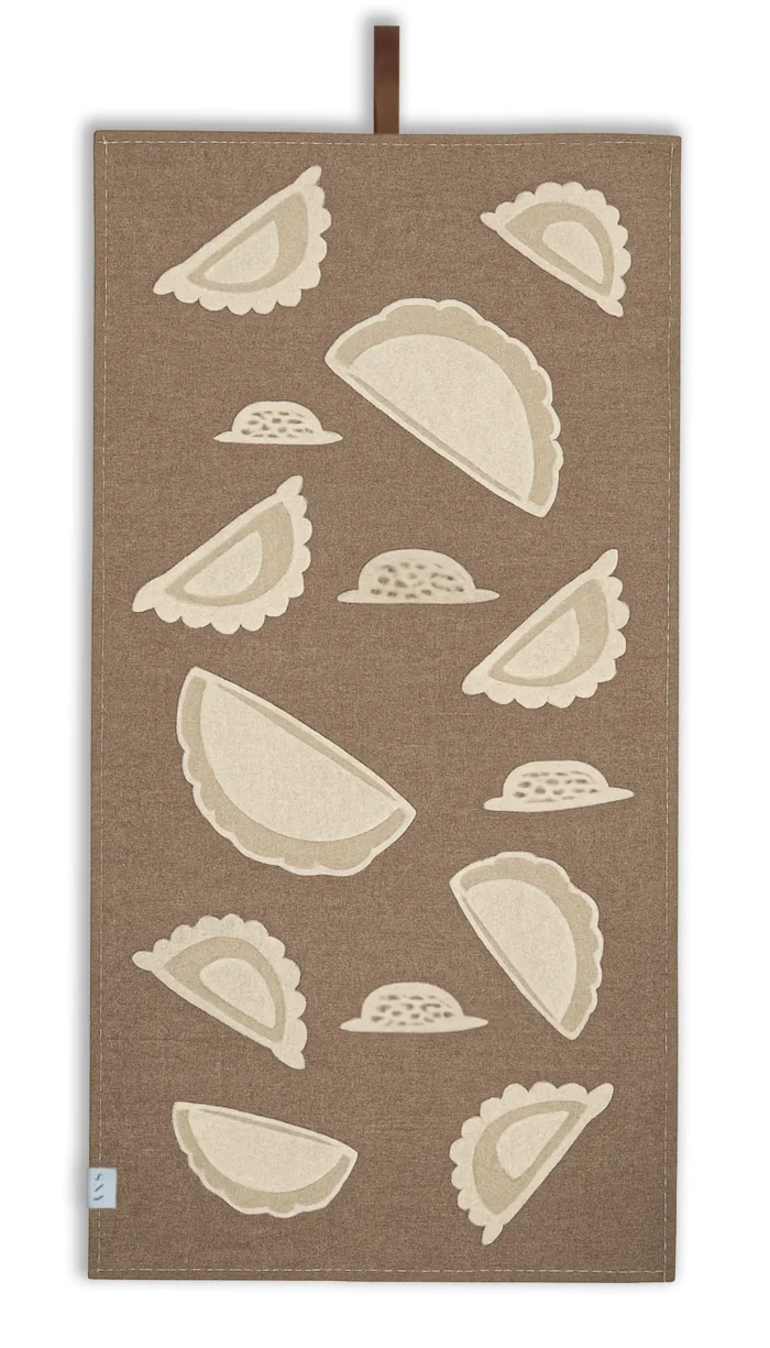 bambusowy ręcznik w pierogi